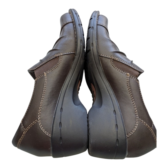 Earth Spirit Gelron 2000 Brown Leather Loafer Slip On Shoe 6 Memory Foam Sole - Picture 7 of 10